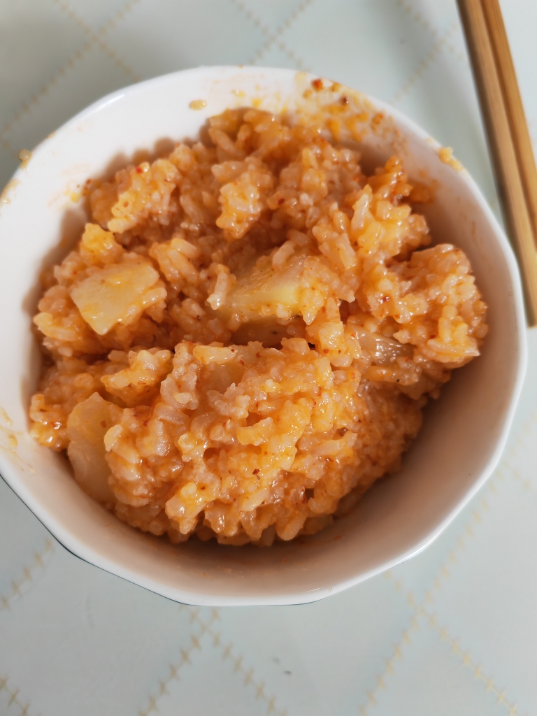 土豆米饭的做法