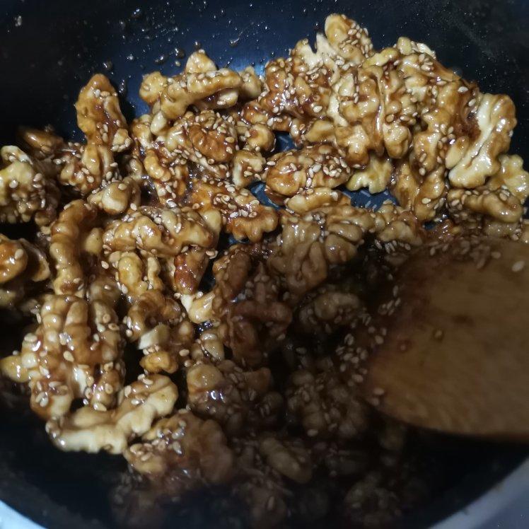 【琥珀核桃仁】冰糖无油不粘手