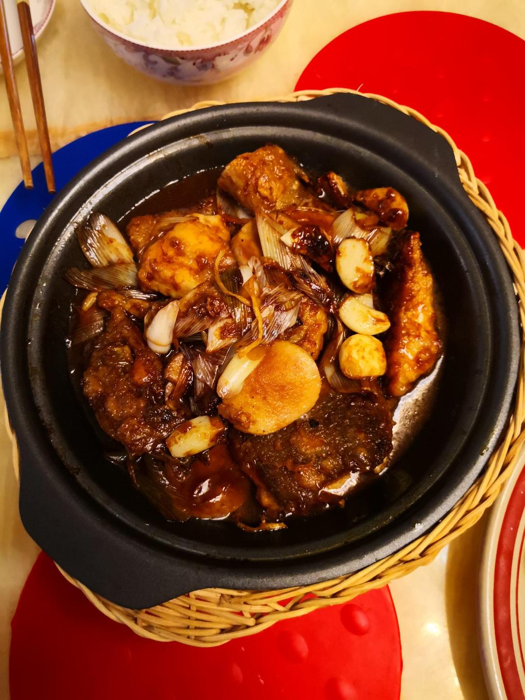 石斑鱼煲 sylvialiu做的石斑鱼煲这个配方很好,第一