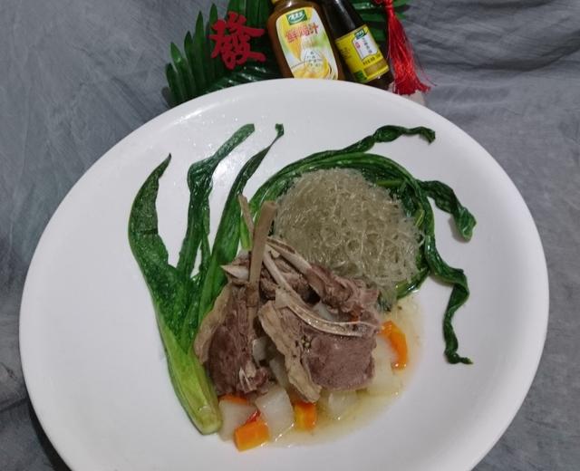 红薯粉丝羊的做法
