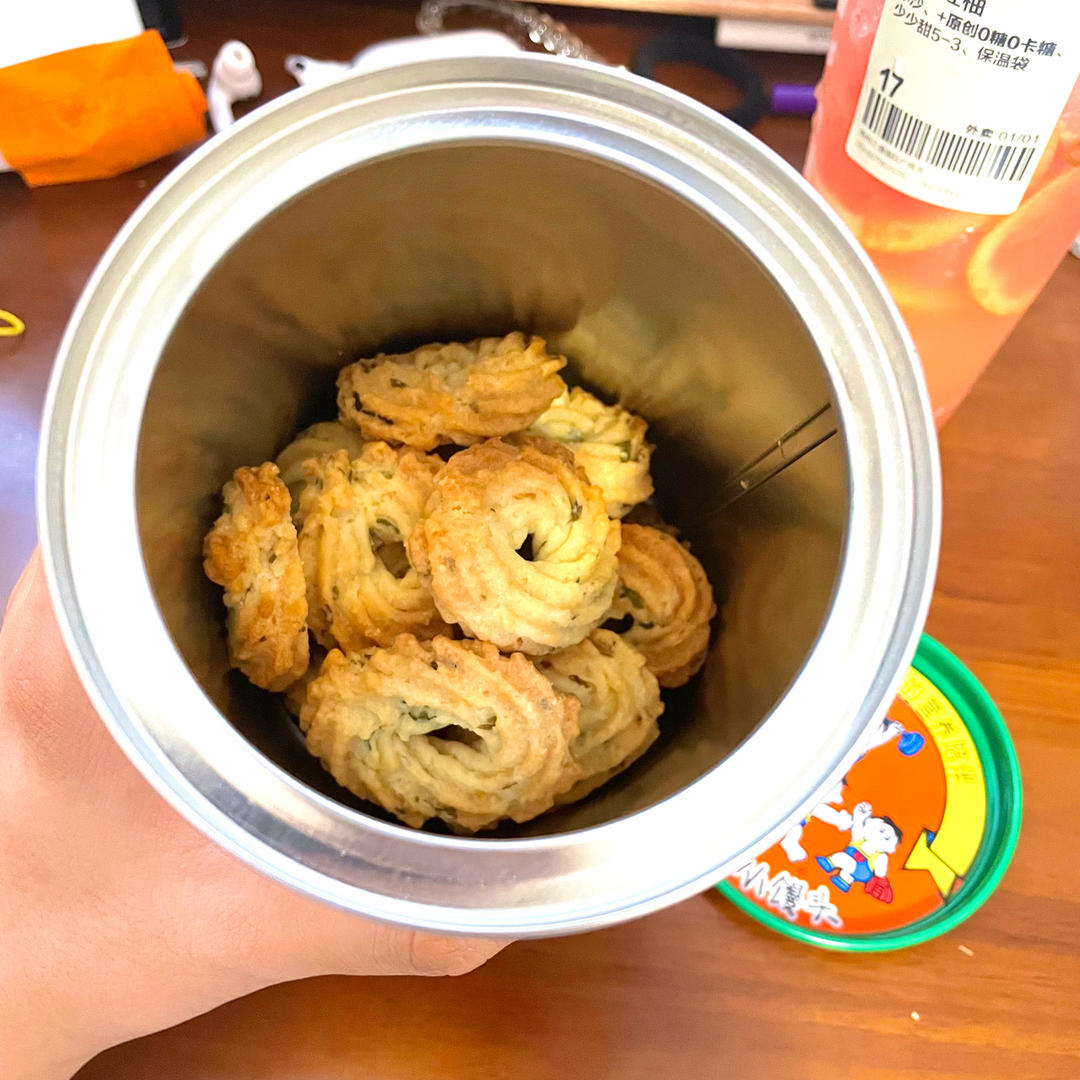 葱香曲奇——酥脆的咸味饼干