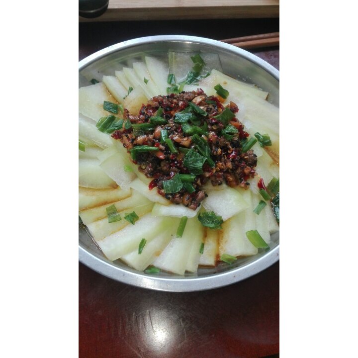 肉末蒸冬瓜
