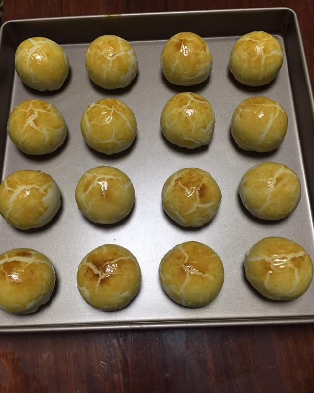 金丝肉松饼