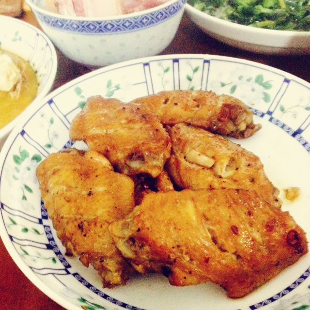 烤鸡翅（自制腌料）