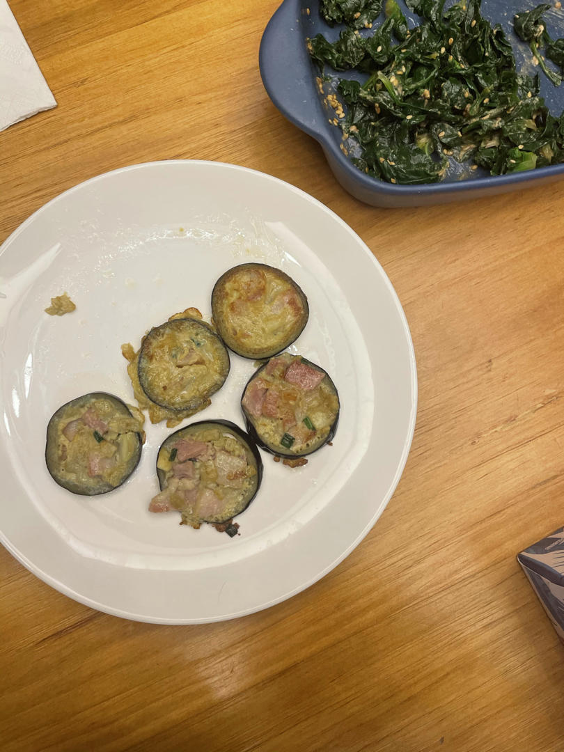 不一样的网红肉沫茄子饼