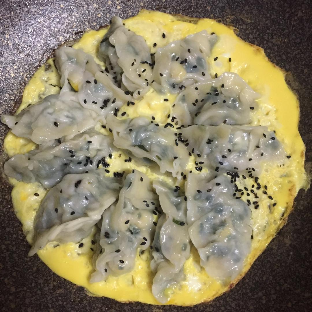 懒人快手抱蛋煎饺