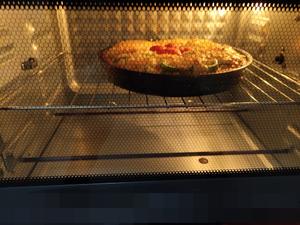 火腿青椒披萨的做法 步骤4