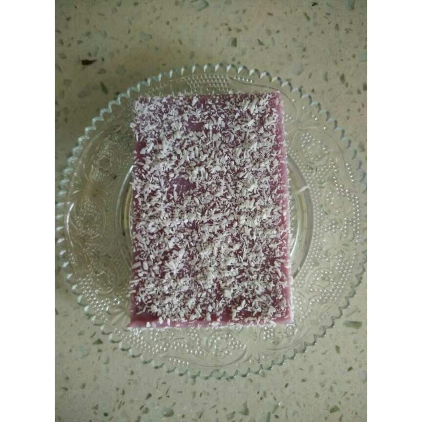 紫薯椰香凉糕