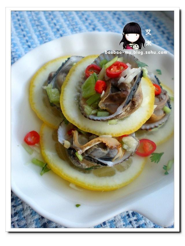 柠汁浸麻蛤的做法