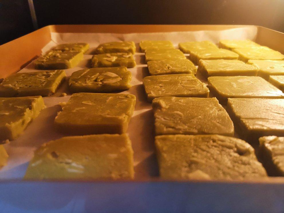 抹茶杏仁饼干