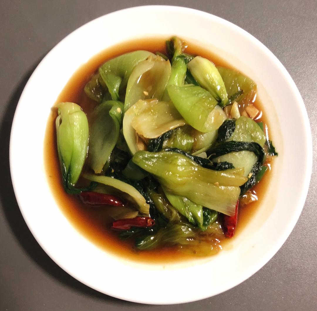 魂俟做的蚝油油菜