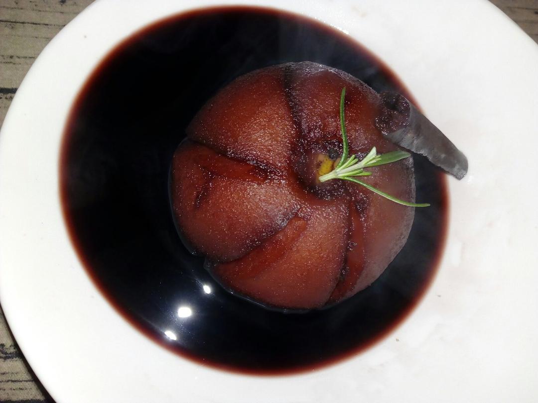 红酒炖梨