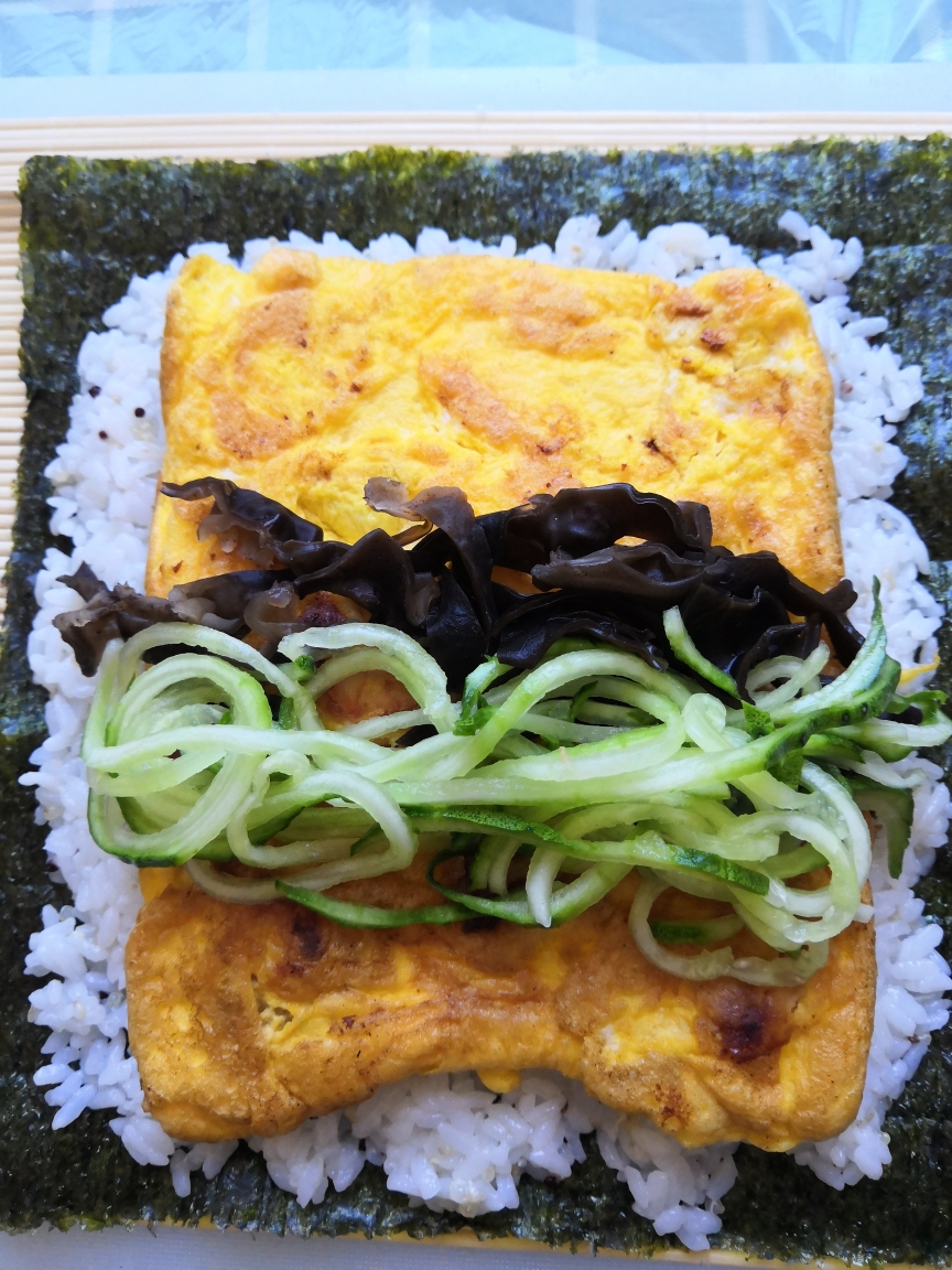 鲜虾米饭紫菜卷（早餐）的做法 步骤2