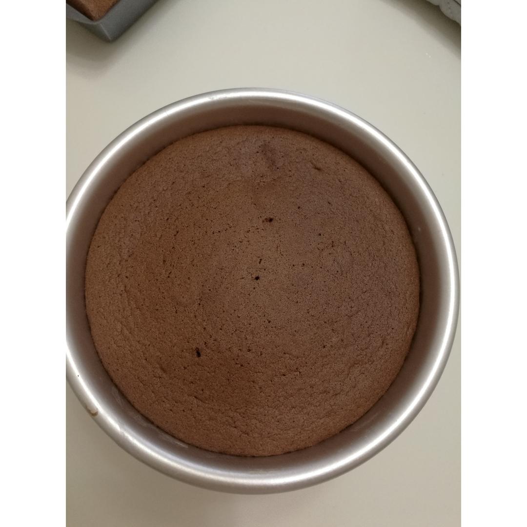 不消泡的巧克力戚风