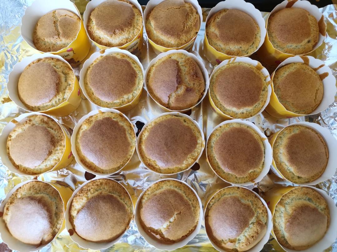 香柔软糯，喷香不行de【香软糯米蛋糕】