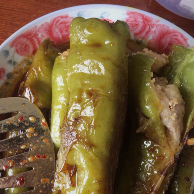 青椒酿肉