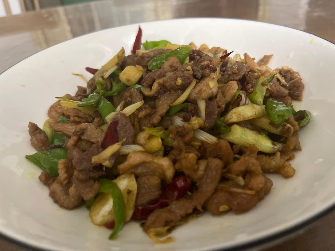 小炒牛肉丝