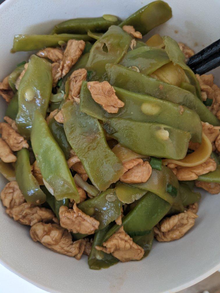 豆角焖面