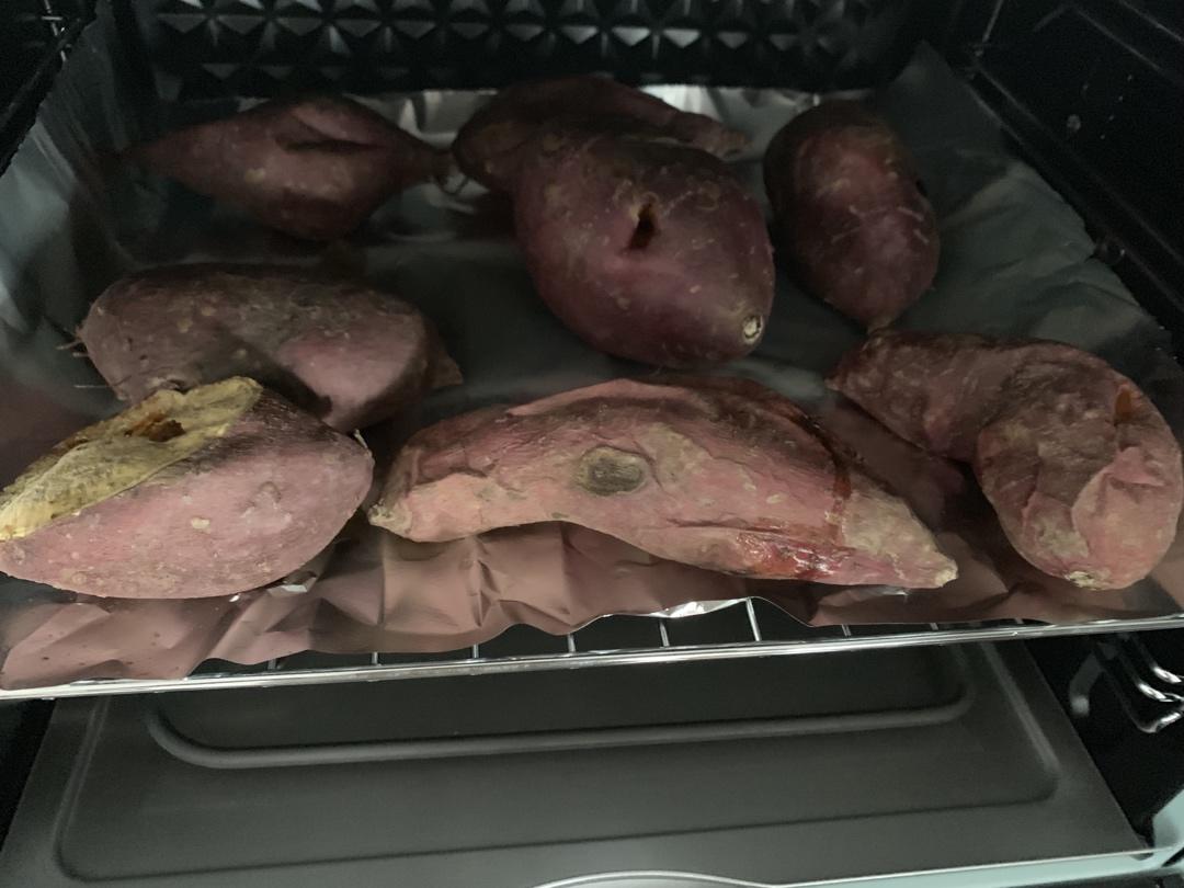 烤箱烤红薯