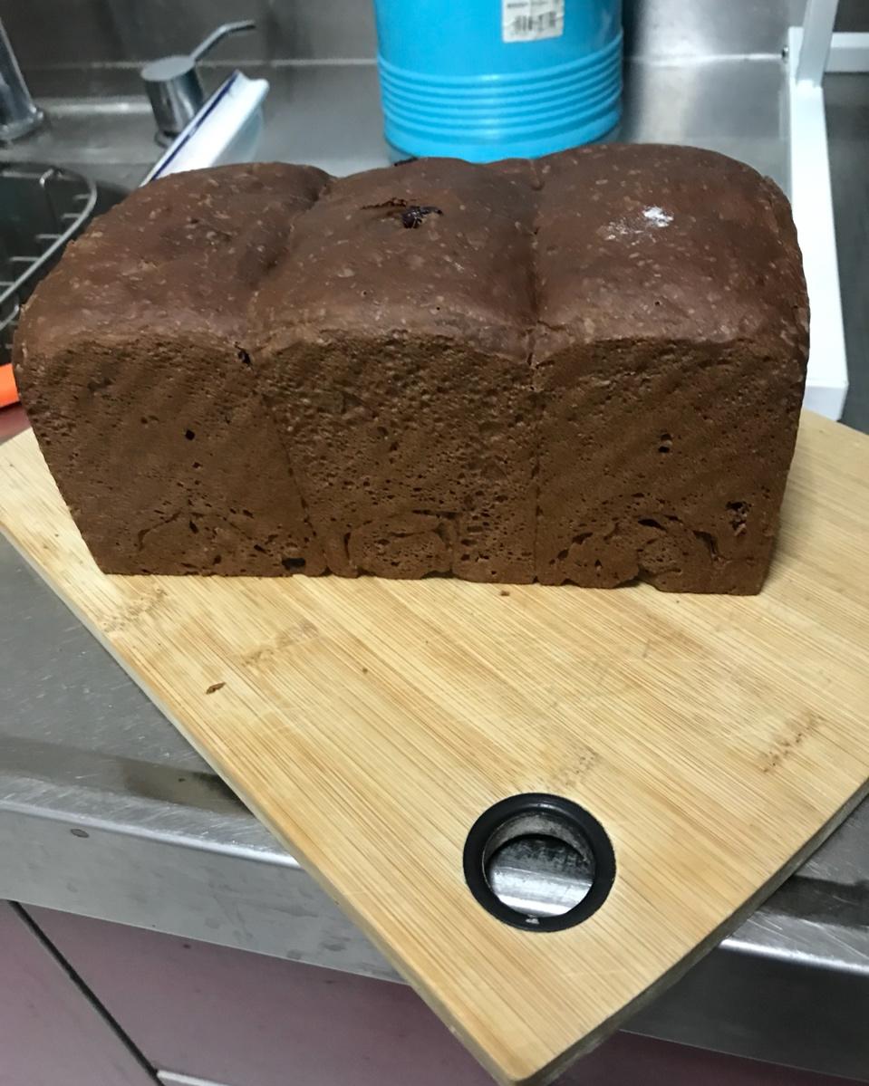 巧克力蔓越梅吐司