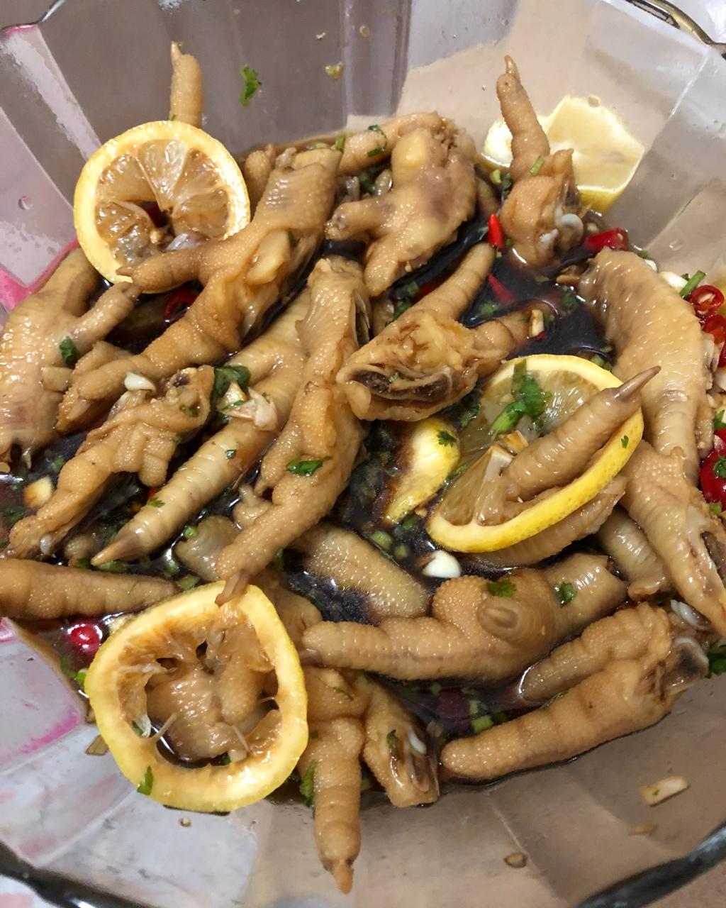 超好吃的🍋酸辣凤爪