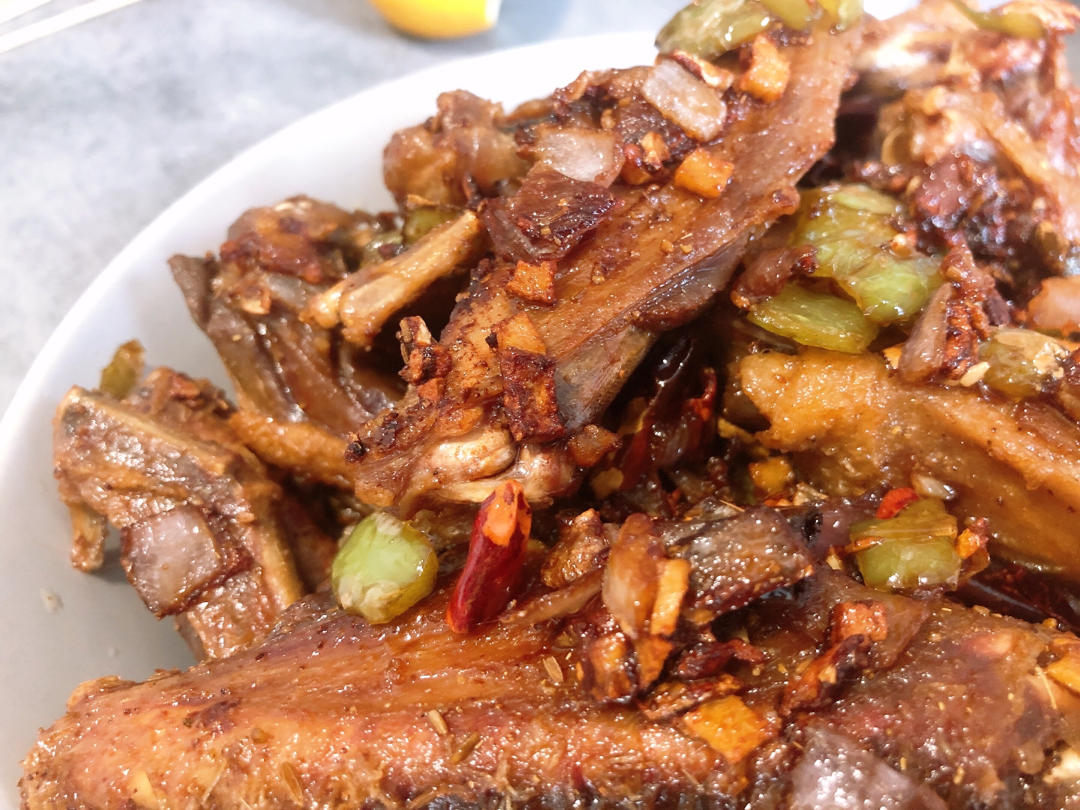 孜然鸭翅