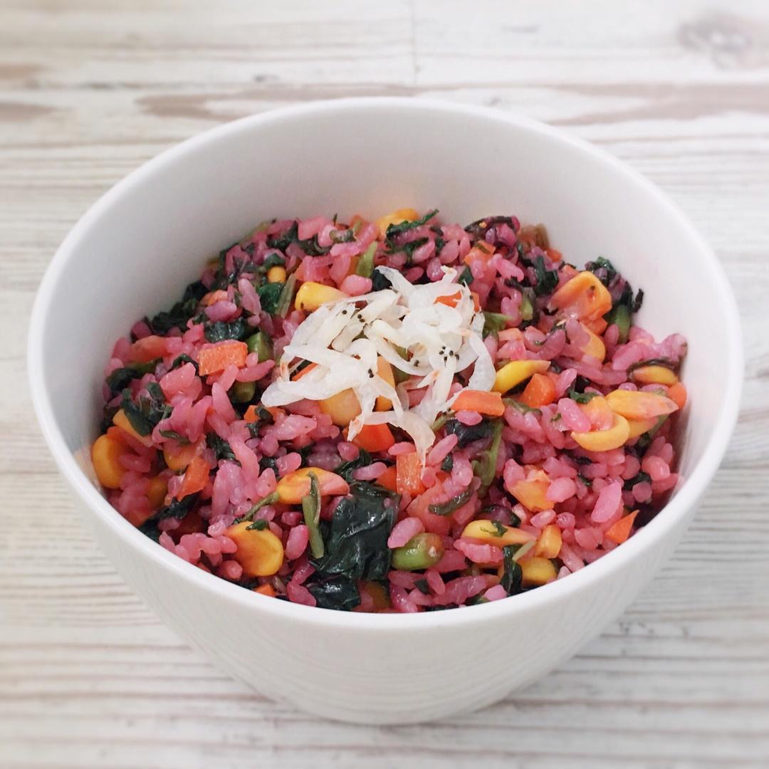 苋菜炒饭