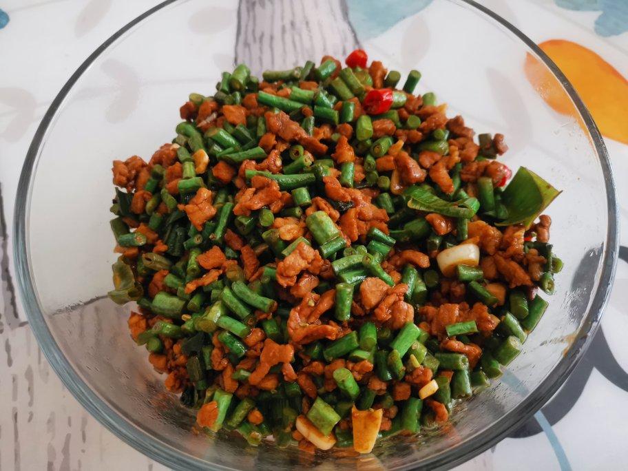 肉沫豆角下饭菜
