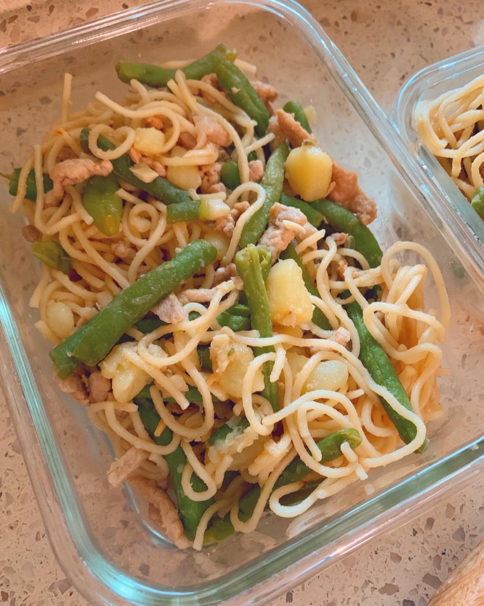 豆角焖面
