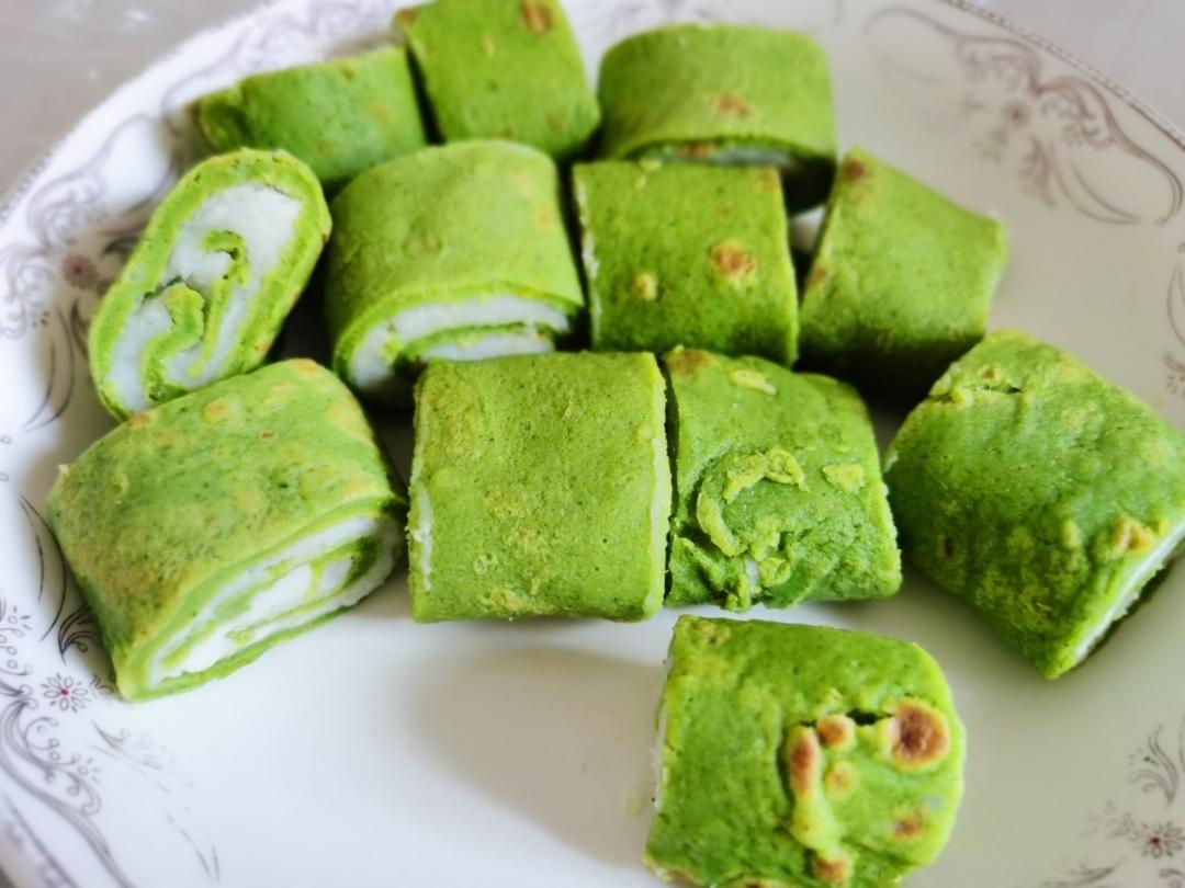菠菜山药卷