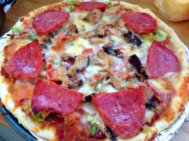 金枪鱼火腿pizza