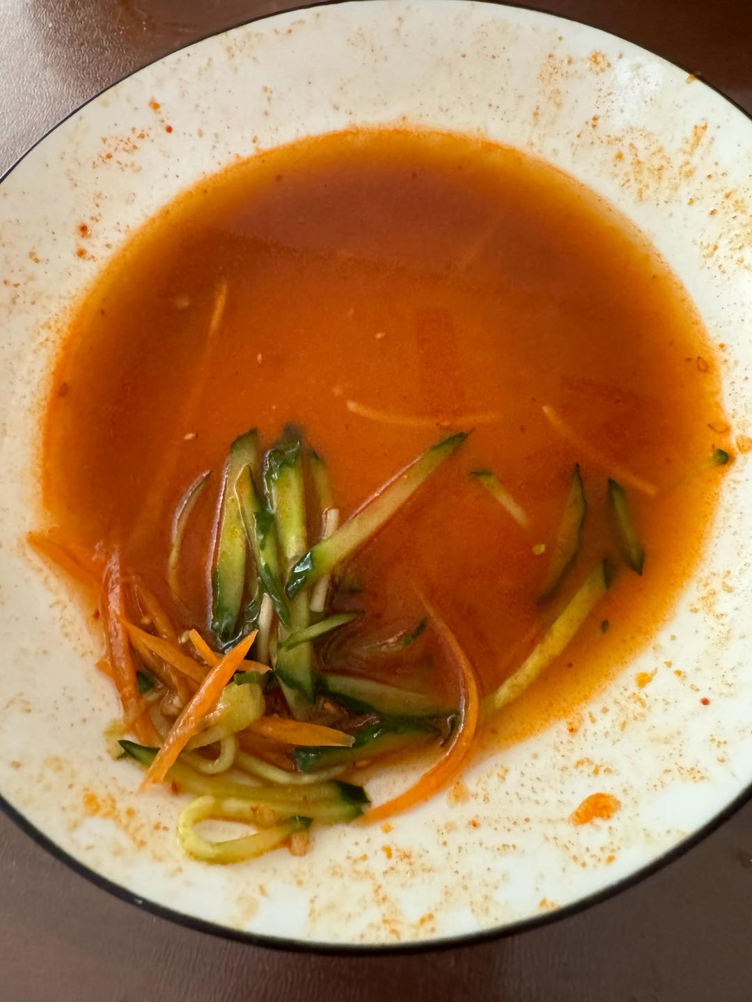 在西安吃到的牛肉凉面