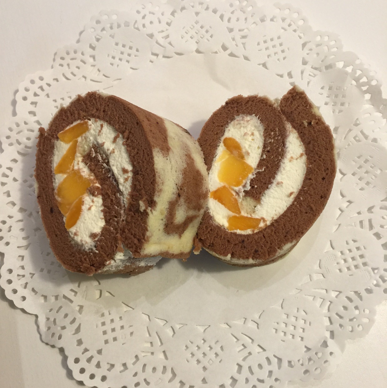 超萌长颈鹿蛋糕卷