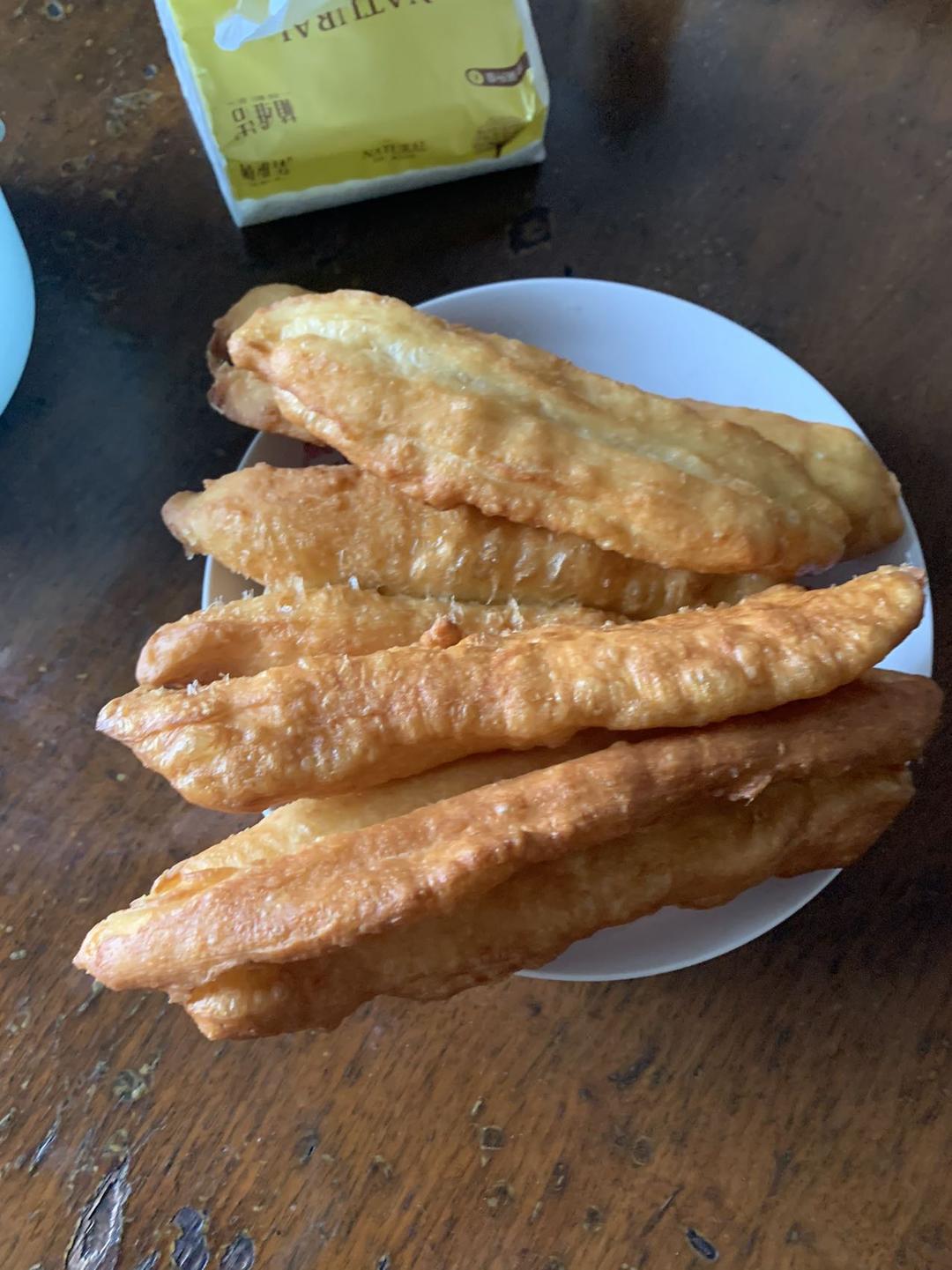 快手早餐～自制油条（酵母版，不含泡打粉、膨松剂）