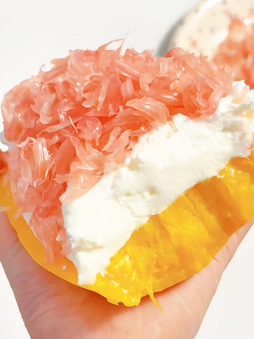 谁发明的固体版杨枝甘露‼️太神仙了👍