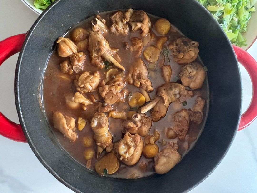 秋天里的美味【板栗烧鸡】含板栗不糊汤的小秘诀