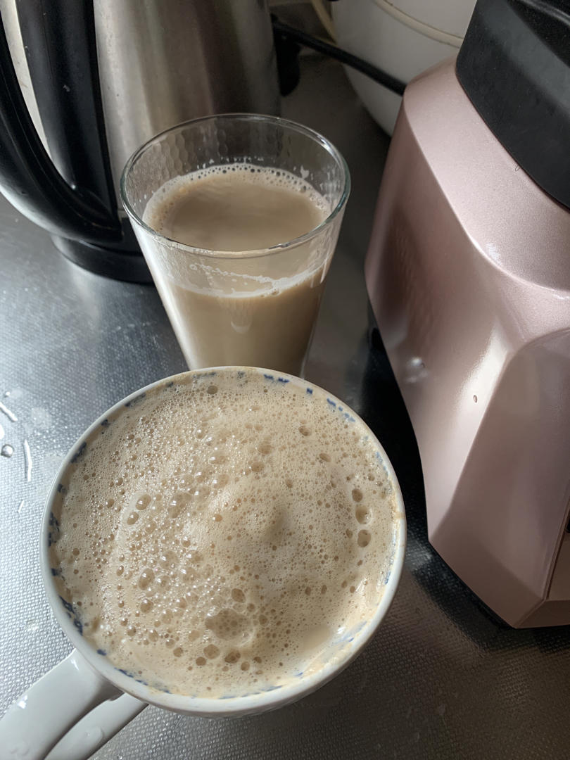 红茶亚麻籽豆浆丨健康·三餐
