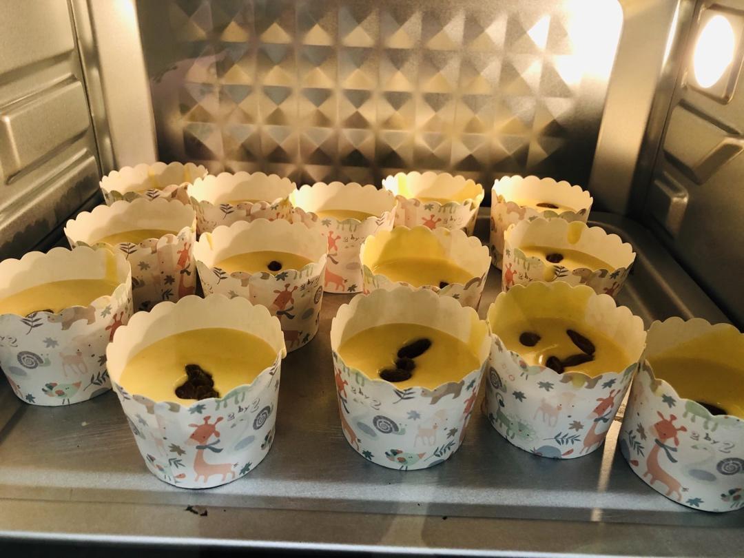 纸杯蛋糕 8寸戚风蛋糕的量