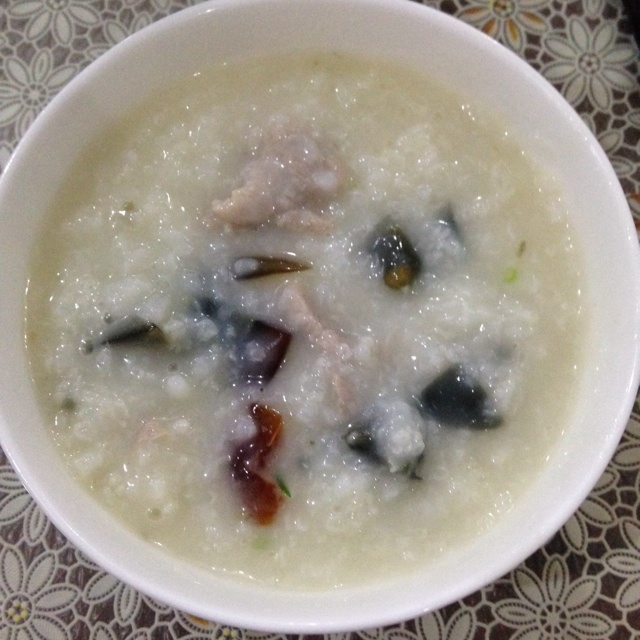 皮蛋瘦肉粥