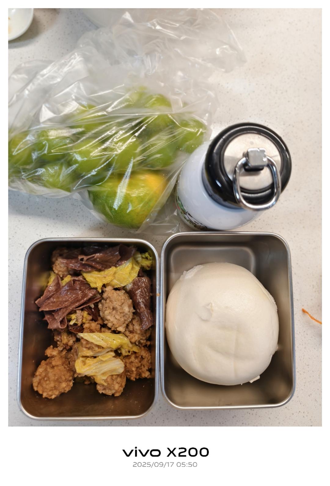 高二走读生每日早餐