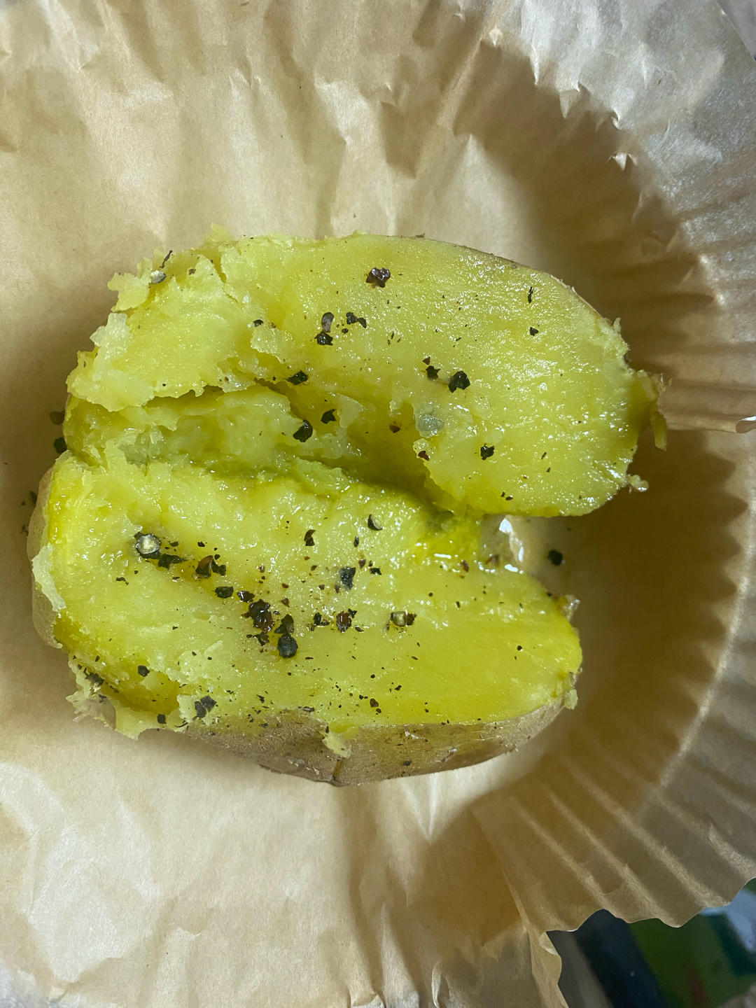 科达·布莱克的超快手烤土豆（微波炉/烤箱）