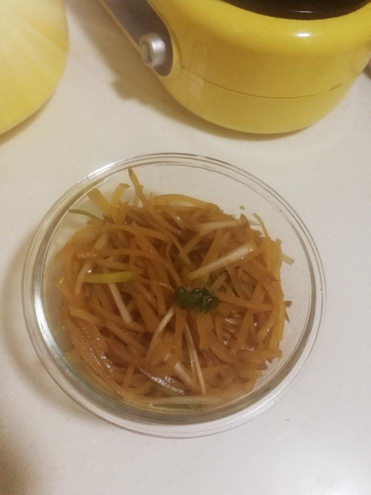 简单版拌咸菜丝