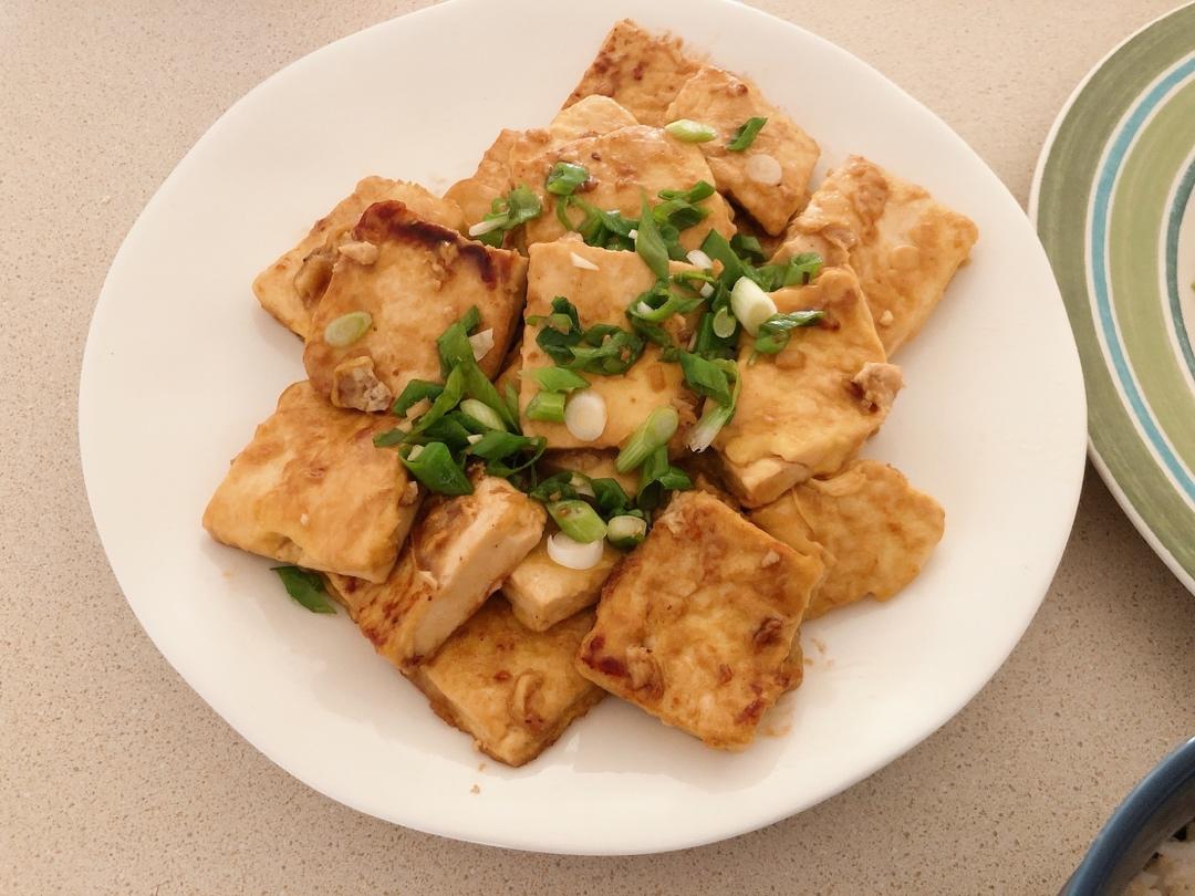 无敌好吃的香煎豆腐