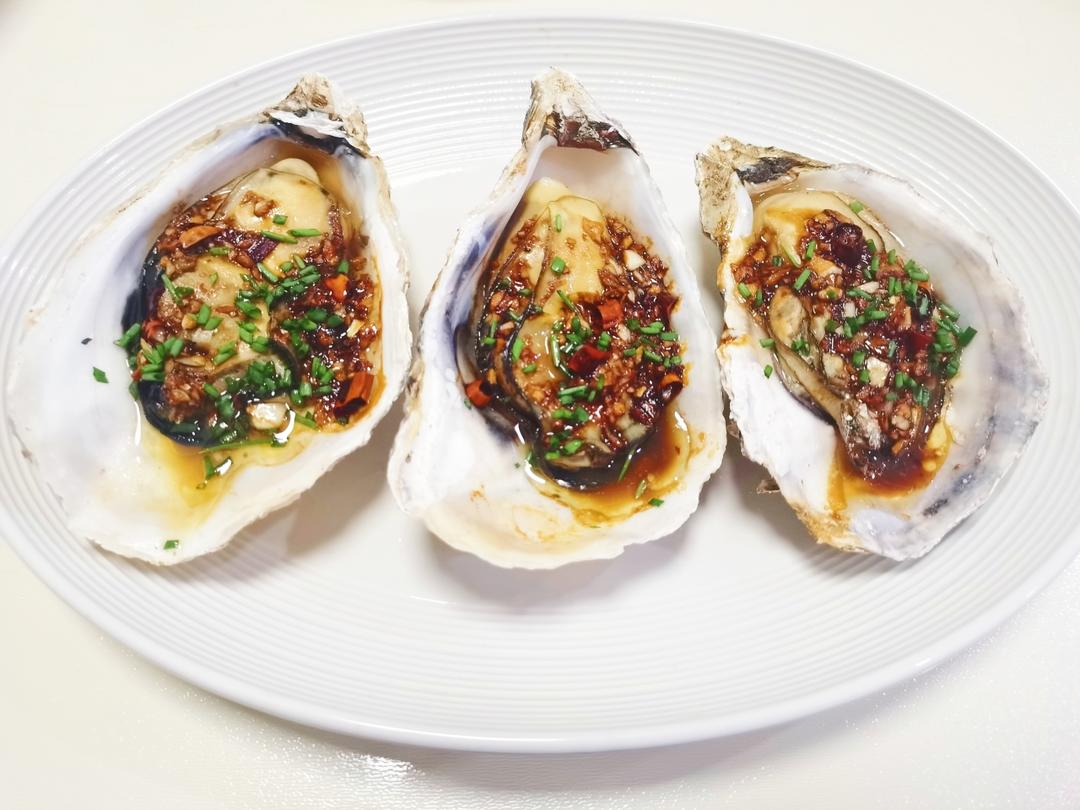 空气炸锅烤生蚝的做法