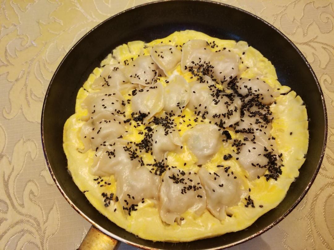 懒人快手抱蛋煎饺