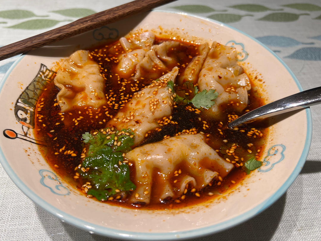 酸汤水饺汤底