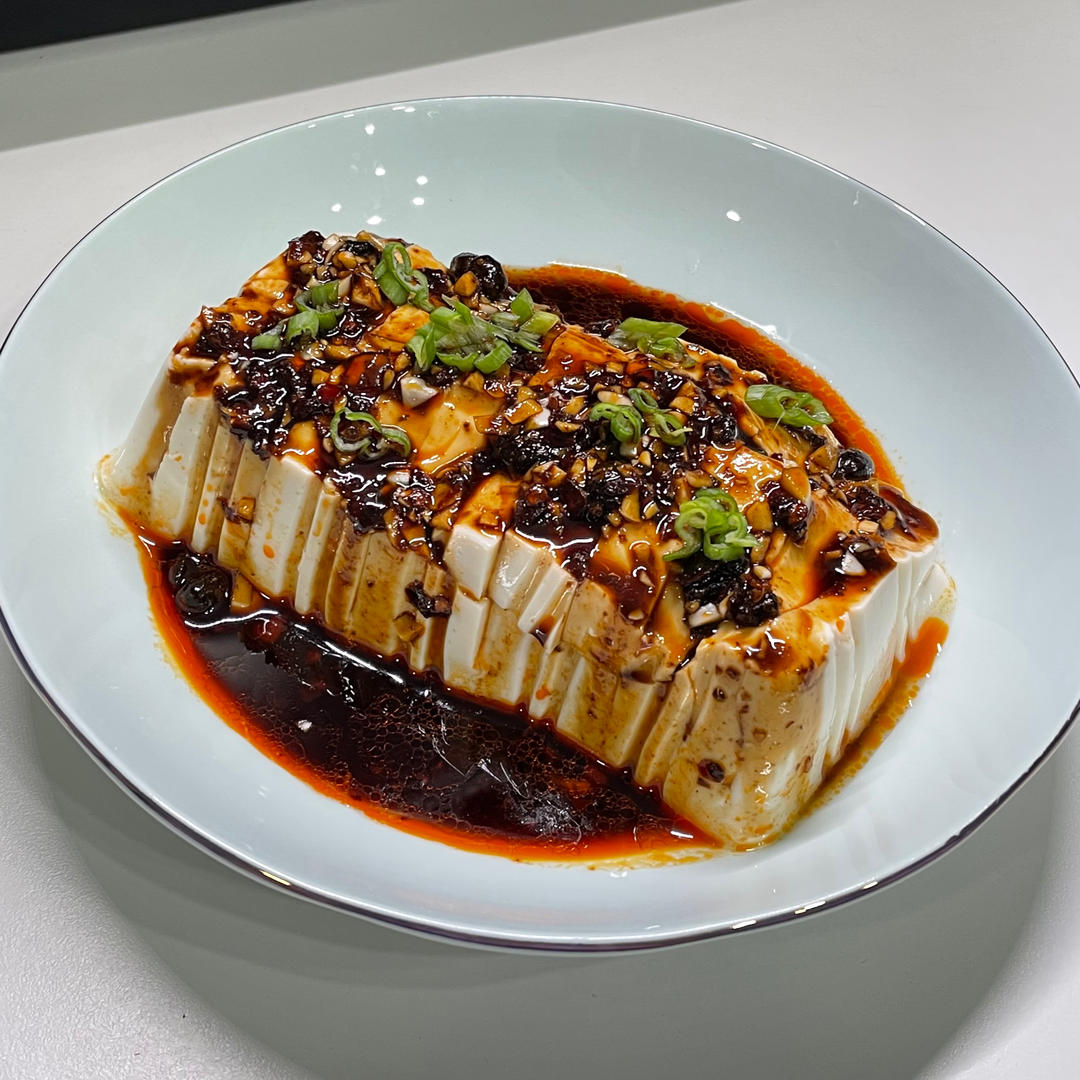 好吃的凉拌内酯豆腐