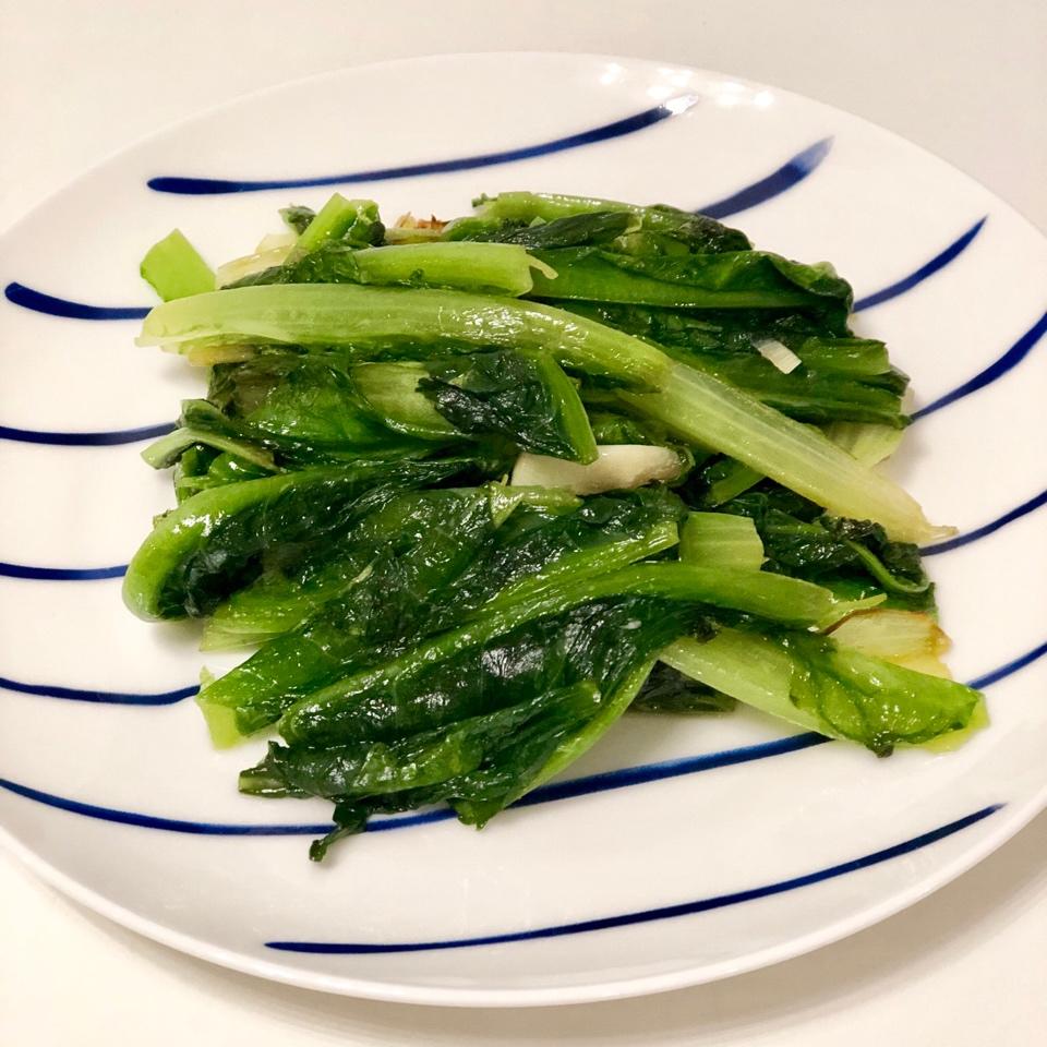 清炒油麦菜