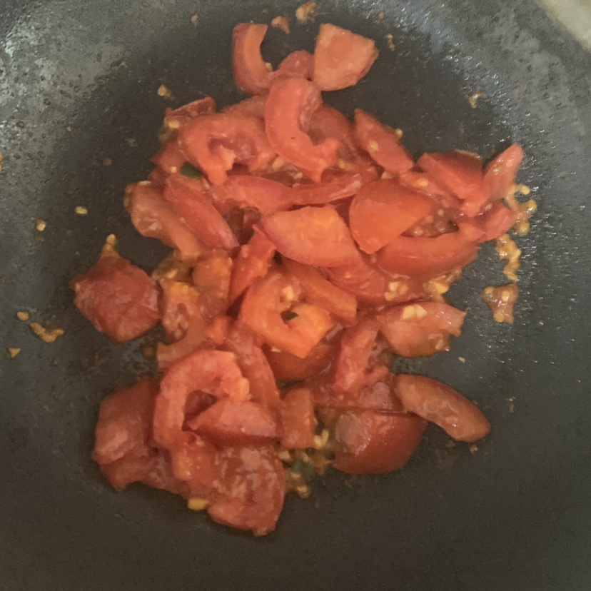 番茄玉米鸡胸肉的做法 步骤4