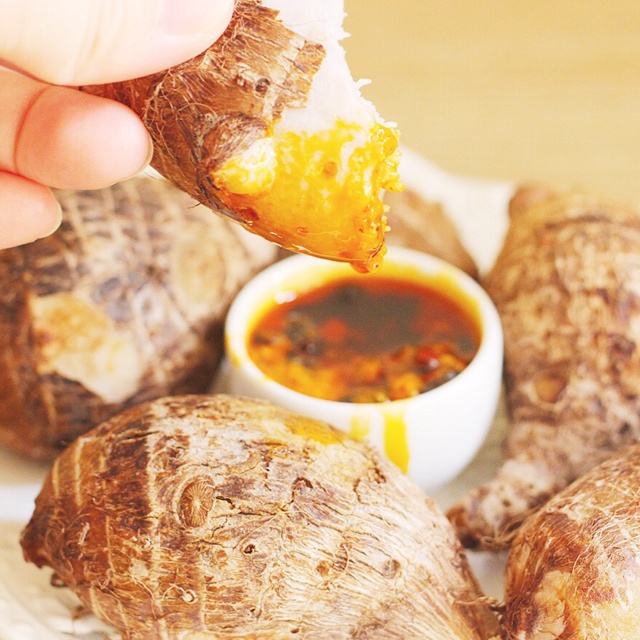 cherrie樱桃酱做的芋艿的朴素吃法